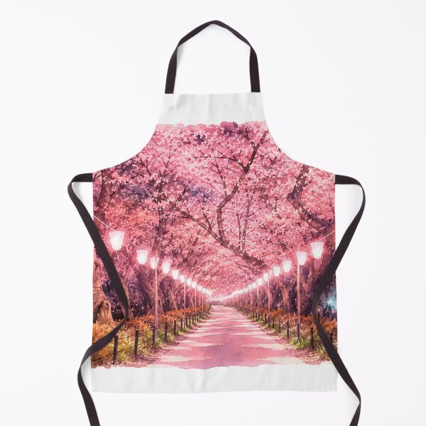 Item preview, Shinjuku Gyoen's Cherry Blossom Tunnel at Night designed and sold by HOMETOWN86.