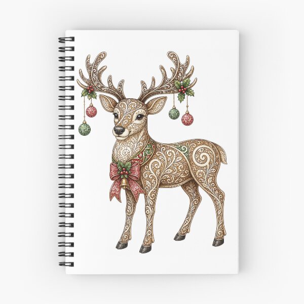 Item preview, Christmas Reindeer designed and sold by PaintedbyCarol.