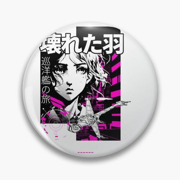 Item preview, Broken Wings Anime Japanese Style designed and sold by SpotWarehouse.