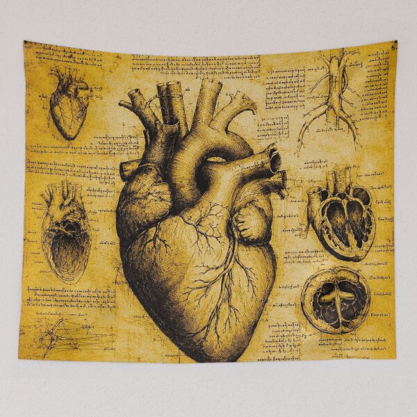 Item preview, Da Vinci Style Human Heart designed and sold by The Great  Art.