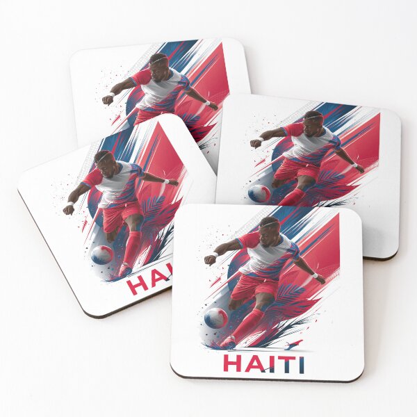Artikelvorschau, Haiti Fußball entworfen und verkauft von StudioRedKoala.