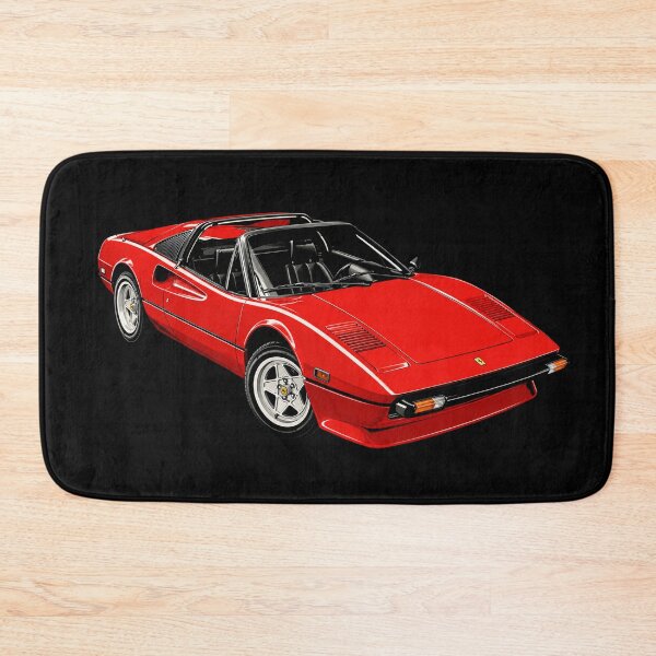 Item preview, Ferrari 308 GTS – Red Classic Italian Targa Sports Car Art designed and sold by Stinky Lincy's Apparel Company.