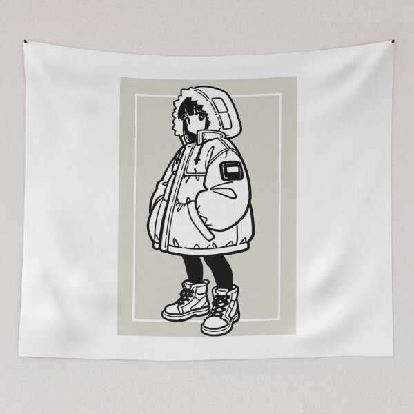 Item preview, Fashion - style man parka hood designed and sold by AnimeShin.