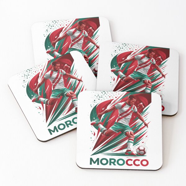 Item preview, Morocco Soccer designed and sold by StudioRedKoala.