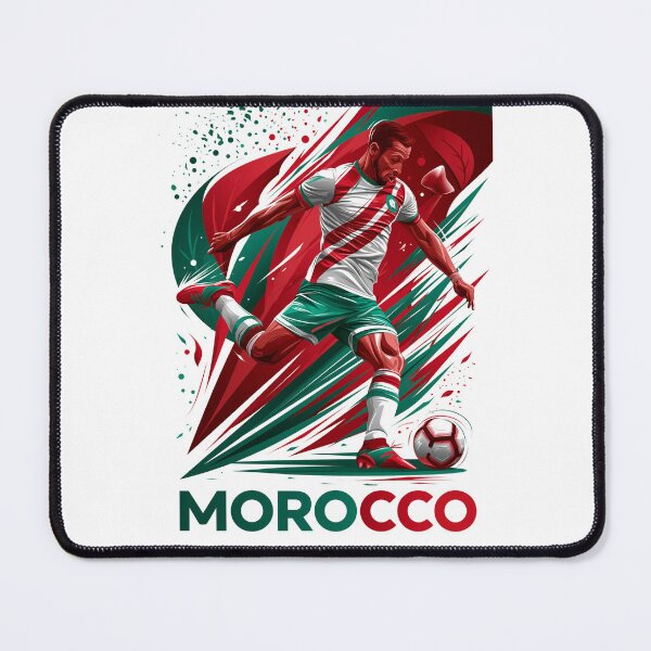 Item preview, Morocco Soccer designed and sold by StudioRedKoala.