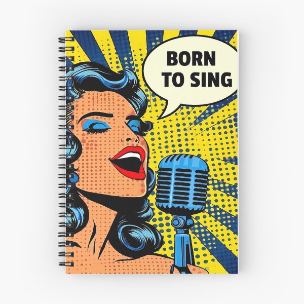 Item preview, Retro Pop Art Singer   - International Music Day designed and sold by Art-Arcade6.
