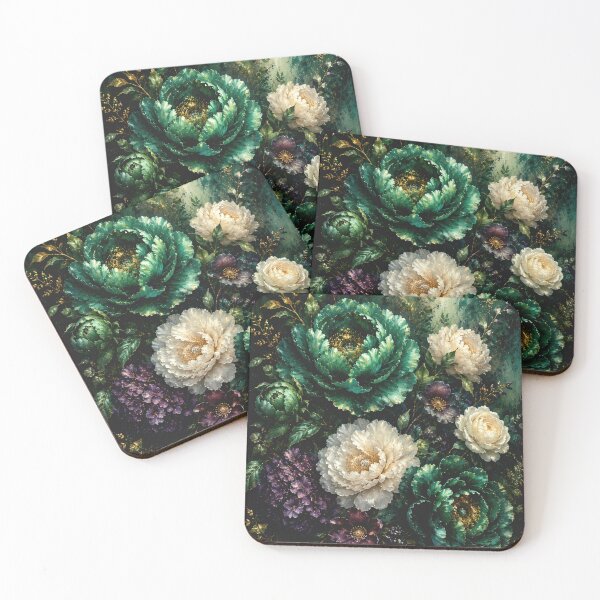 Item preview, Emerald Garden Blooms designed and sold by ArtbyValks.