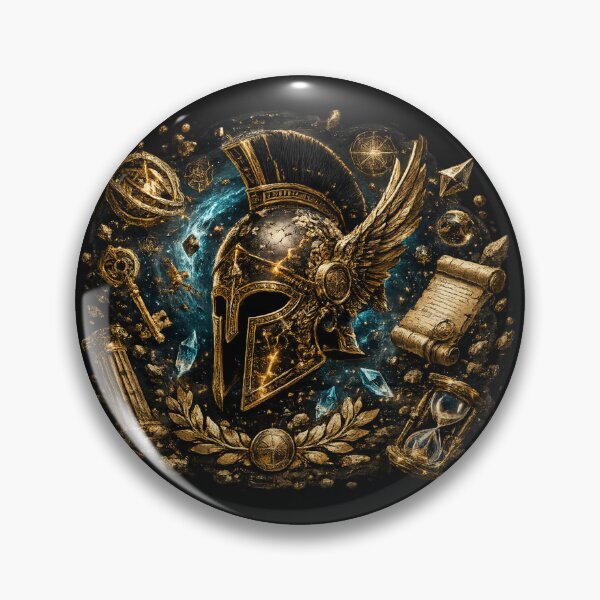 Item preview, Ancient Spartan Relic Cosmic Emblem designed and sold by InvictusVault.