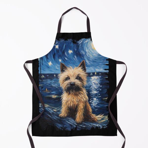 Item preview, Funny Cairn Terrier Starry Night Illustration Mom Dad Kids designed and sold by rafaeltto.
