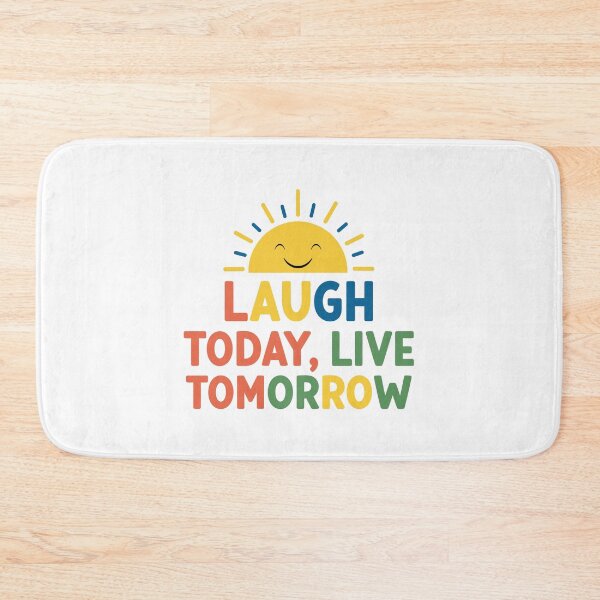 Item preview, Laugh Today, Live Tomorrow – Uplifting & Motivational Humor for Daily Positivity designed and sold by Magraphx.