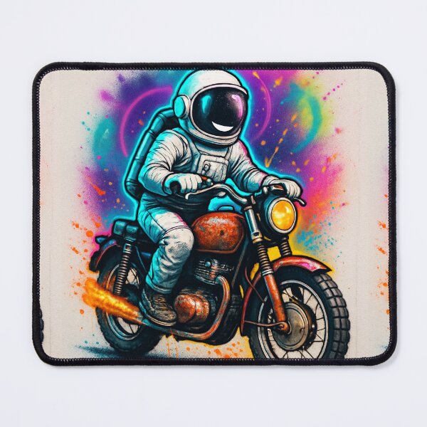 Item preview, Neon Astro Rider designed and sold by krazzyremo.