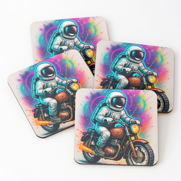 Item preview, Neon Astro Rider designed and sold by krazzyremo.