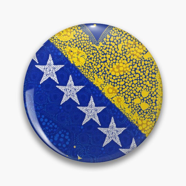 Item preview, Bosnian Flag Heart - Abstract designed and sold by sonjas.
