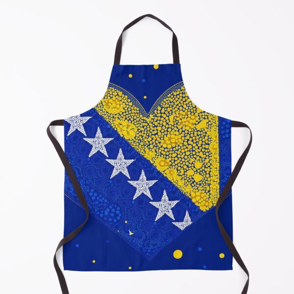 Item preview, Bosnian Flag Heart - Abstract designed and sold by sonjas.