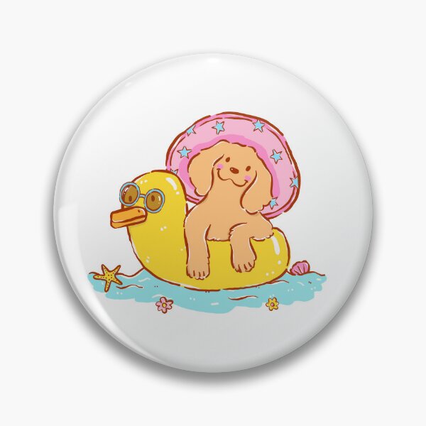 Item preview, Golden retriever on holiday at the sea designed and sold by OtterFactory.