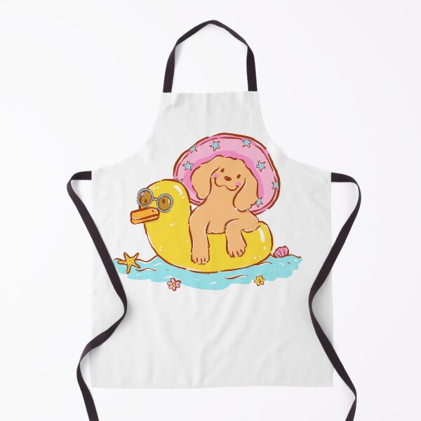Item preview, Golden retriever on holiday at the sea designed and sold by OtterFactory.