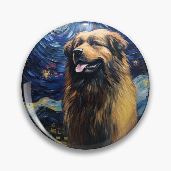 Item preview, Funny Caucasian Shepherd Starry Night Illustration Mom Dad Kids designed and sold by rafaeltto.