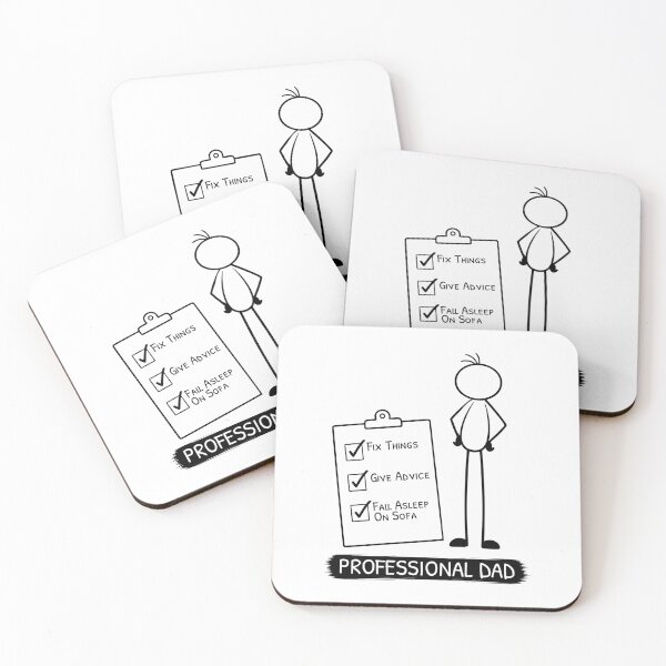 Item preview, Professional Dad Funny Father Humour Design designed and sold by Pebl-Co.