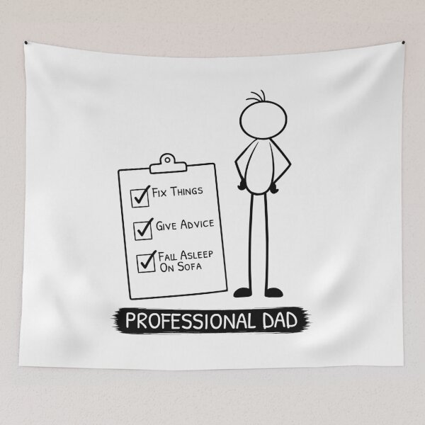 Item preview, Professional Dad Funny Father Humour Design designed and sold by Pebl-Co.