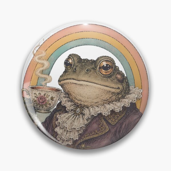 Item preview, Unbothered Moisturized In My Lane Vintage Cottagecore Toad Goblincore designed and sold by BeataPrint.