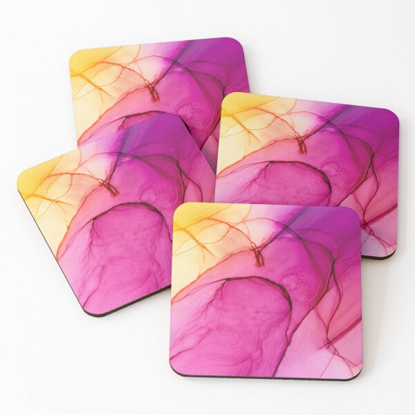 Item preview,   pink , yellow and purple Flowing Abstract Painting designed and sold by Differenceee.