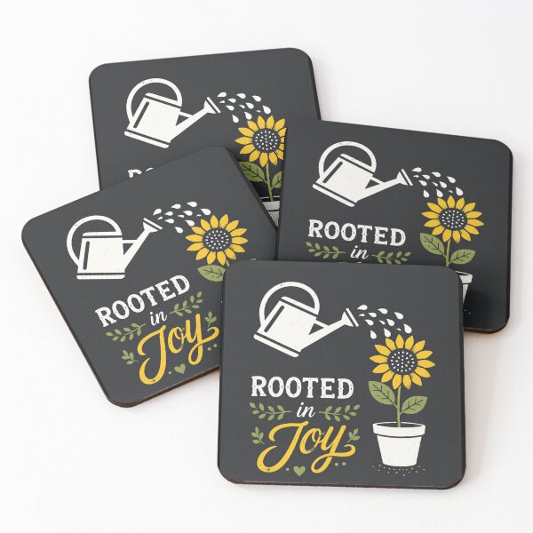 Item preview, Rooted in Joy Sunflower Gardening Quote designed and sold by HALYNA070824.