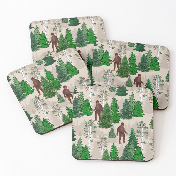 Item preview, Bigfoot in the Mountain Range Woods designed and sold by IrishVikingDesigns.