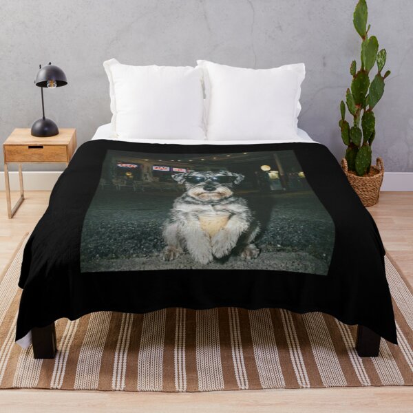 Item preview, Funny Schnauzer Drinking Iced Coffee Office Meme For Dog Lovers designed and sold by PatelCarol.