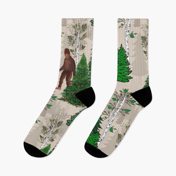 Item preview, Bigfoot in the Mountain Range Woods designed and sold by IrishVikingDesigns.