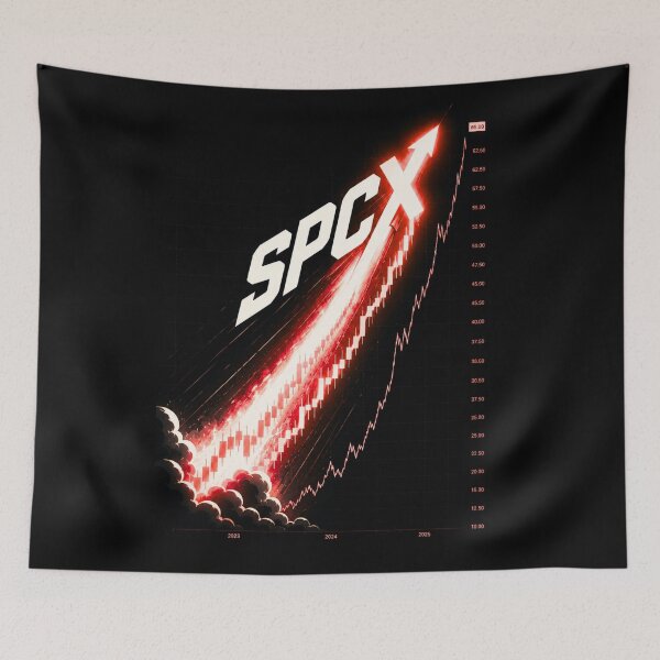 Item preview, SPCX Investor | SpaceX IPO Speculation Stock Market Design designed and sold by TEEJAMBOREE.