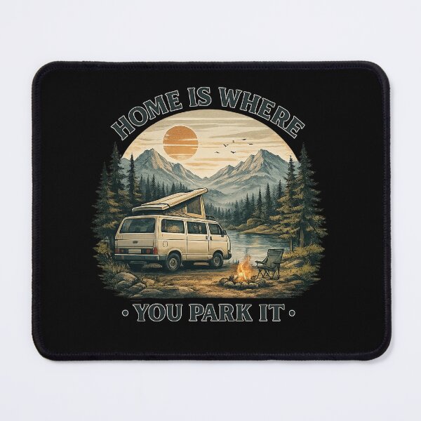 Item preview, Home Is Where You Park It Vanlife Adventure Design designed and sold by naturalsurvival.