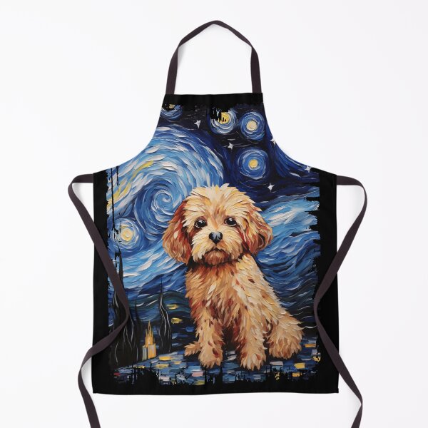 Item preview, Funny Cavapoo Starry Night Illustration Mom Dad Kids designed and sold by rafaeltto.