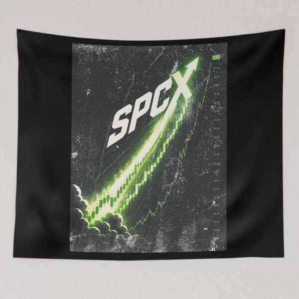 Item preview, SPCX Investor | SpaceX IPO Speculation Stock Market Design designed and sold by TEEJAMBOREE.