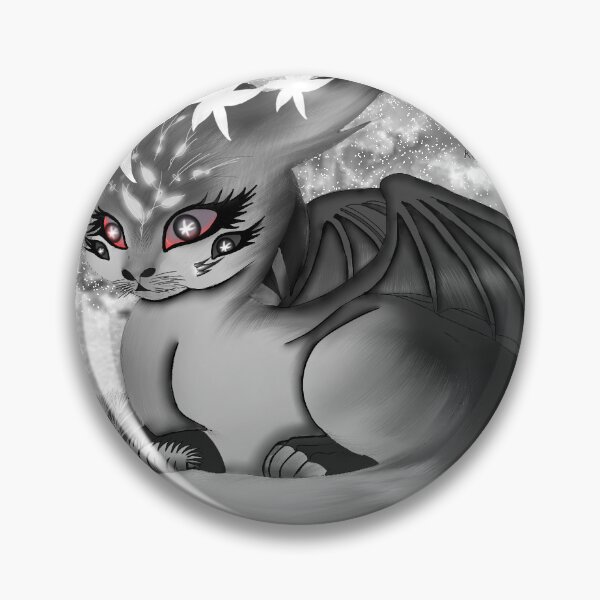 Item preview, Mystic dragon Cat – Fantasy Creature Art designed and sold by kerissfantasyart .