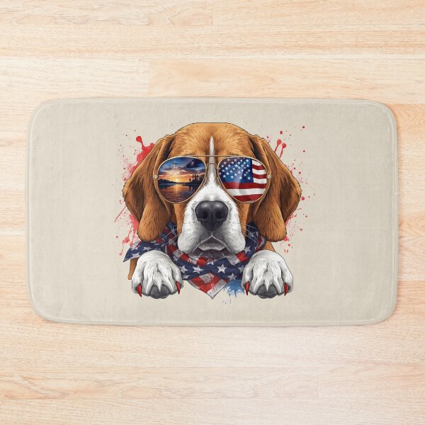Item preview, PATRIOTIC BEAGLE designed and sold by BKDIGITALSHOP.