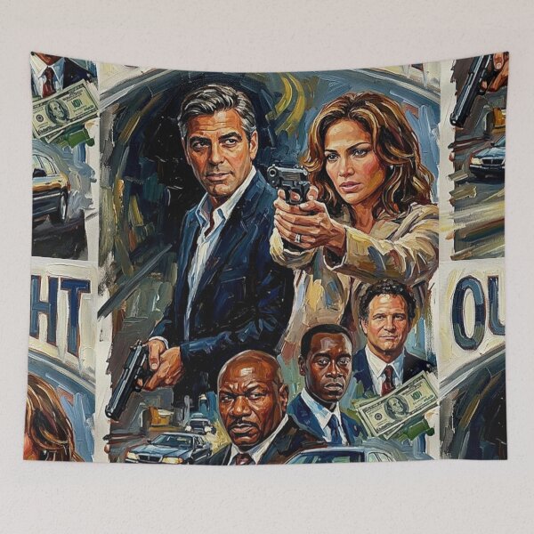 Item preview, The Chemistry of a Heist – Out of Sight Fine Art Print designed and sold by Art's Diner.