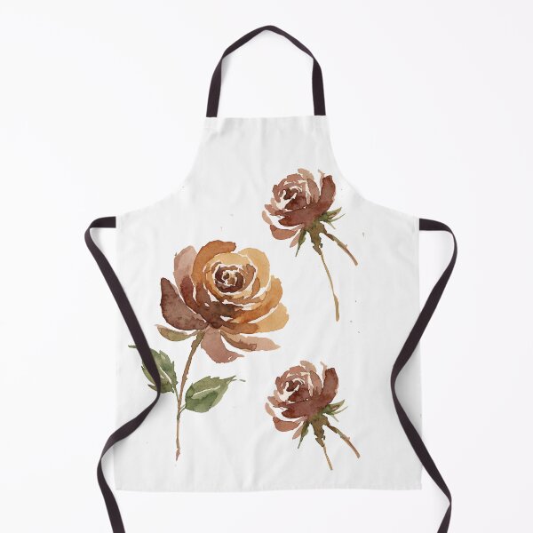 Item preview, Minimalist Autumn Roses Watercolor designed and sold by wissal.studio.