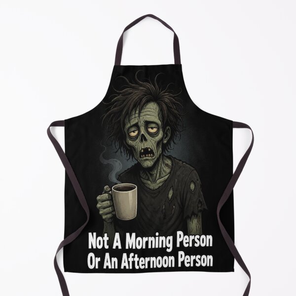 Item preview, Not A Morning Person Or An Afternoon Person Funny T-Shirt – Humor Gift designed and sold by SunnyDesign82.