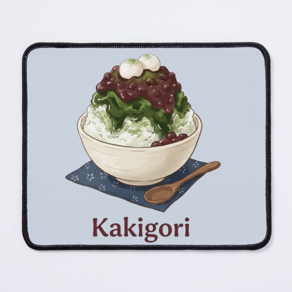 Item preview, Uji Matcha Kakigori Shaved Ice with Anko designed and sold by SakuraMarket26.