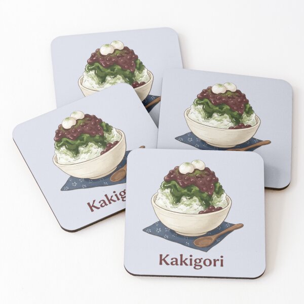 Item preview, Uji Matcha Kakigori Shaved Ice with Anko designed and sold by SakuraMarket26.