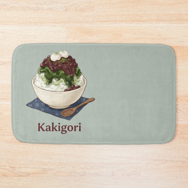 Item preview, Uji Matcha Kakigori Shaved Ice with Anko designed and sold by SakuraMarket26.