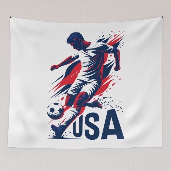 Item preview, USA Soccer designed and sold by StudioRedKoala.