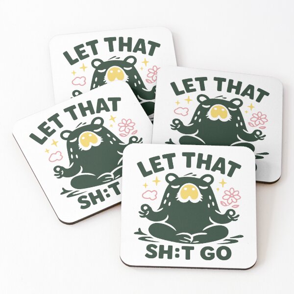 Item preview, Let That Stuff Go Funny Meditating Capybara Yoga designed and sold by MavtM.