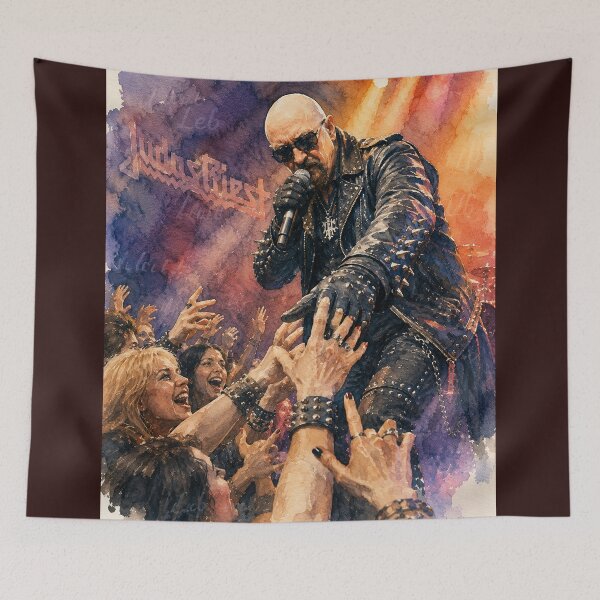 Item preview, Judas Priest - Metal Gods – Reaching the Crowd designed and sold by LuluLeb.