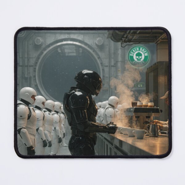 Item preview, Death Star Coffee Shop designed and sold by DroneWorks Creative.