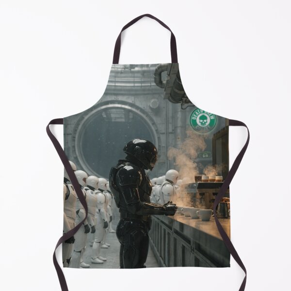 Item preview, Death Star Coffee Shop designed and sold by DroneWorks Creative.