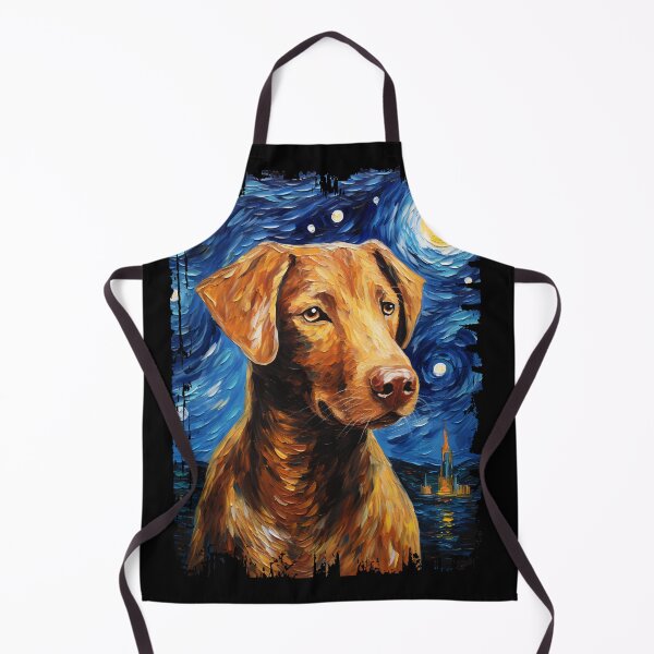 Item preview, Funny Chesapeake Bay Retriever Starry Night Illustration Mom Dad Kids designed and sold by rafaeltto.