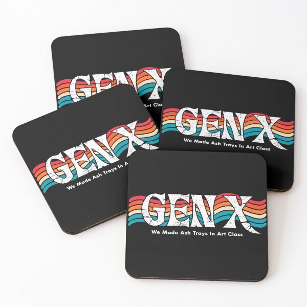 Item preview, Gen X We Made Ash Trays In Art Class Retro Vintage 70s 80s - Nostalgia Humor designed and sold by CutOutIdols.