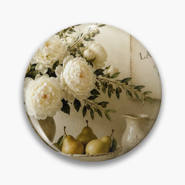 Item preview, French Country Peonies designed and sold by ArtbyValks.