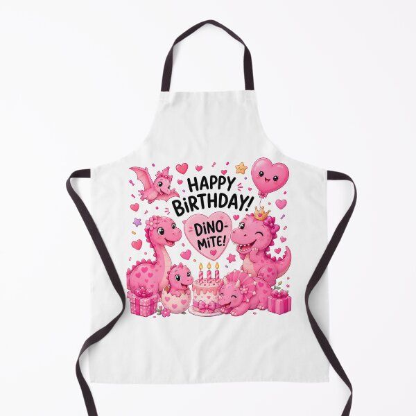Item preview, Cute Pink Dino-Mite Birthday Girl Dinosaur Party Kawaii Princess Dino Design designed and sold by Celebrate & Sparkle.